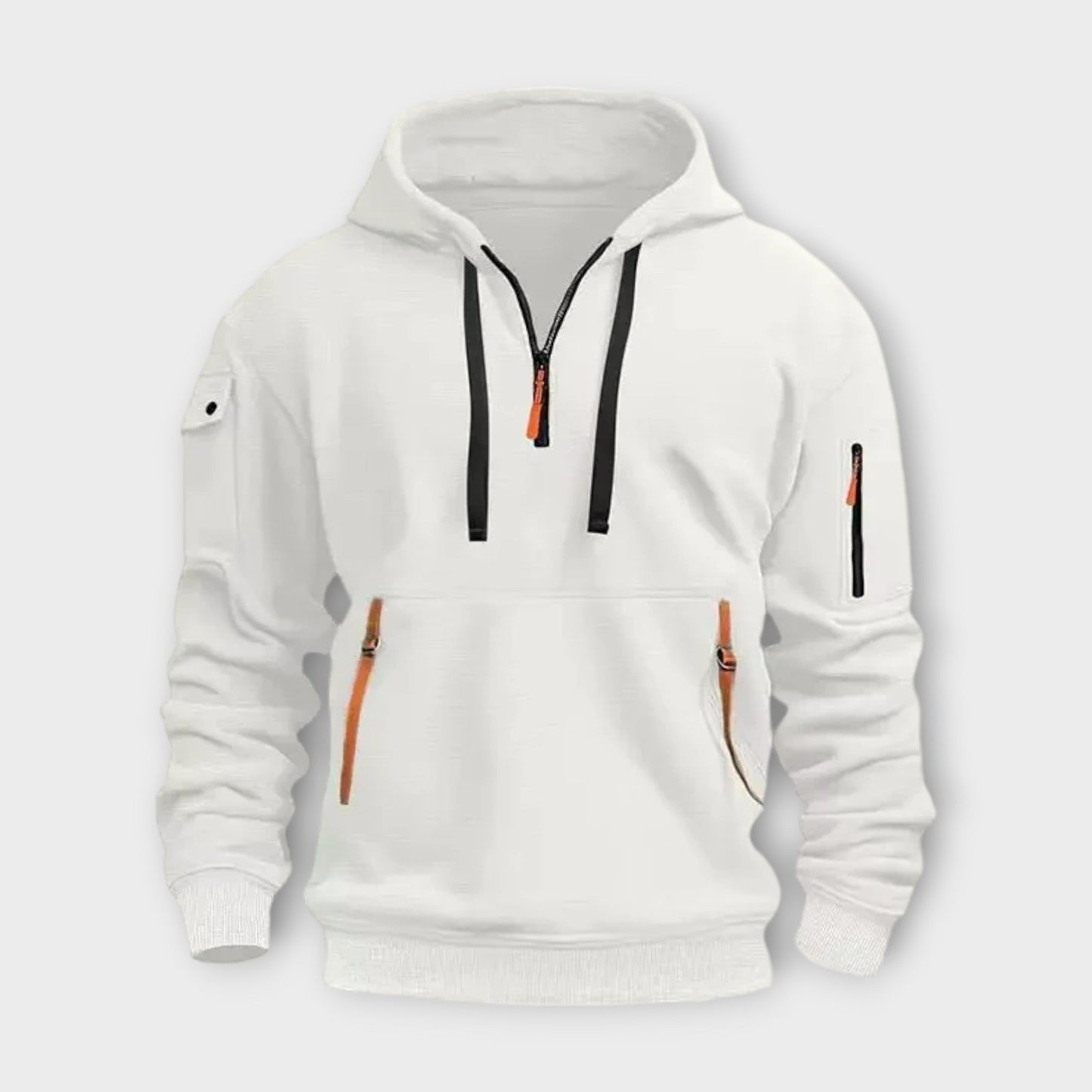 Tom - Half-Zip Kapuzenpullover