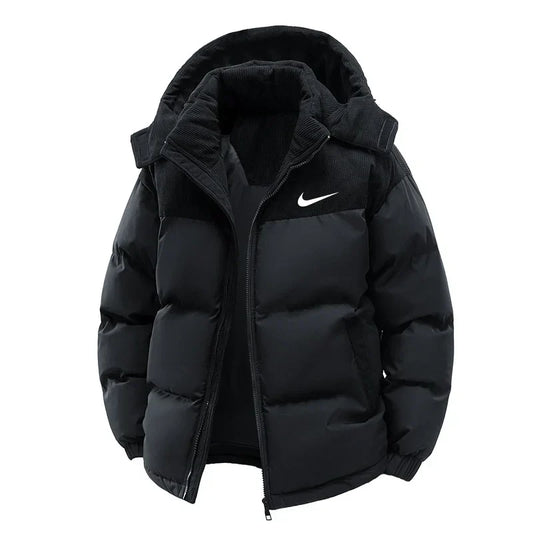 Men’s Winter Warm Jacket with Removable Hood